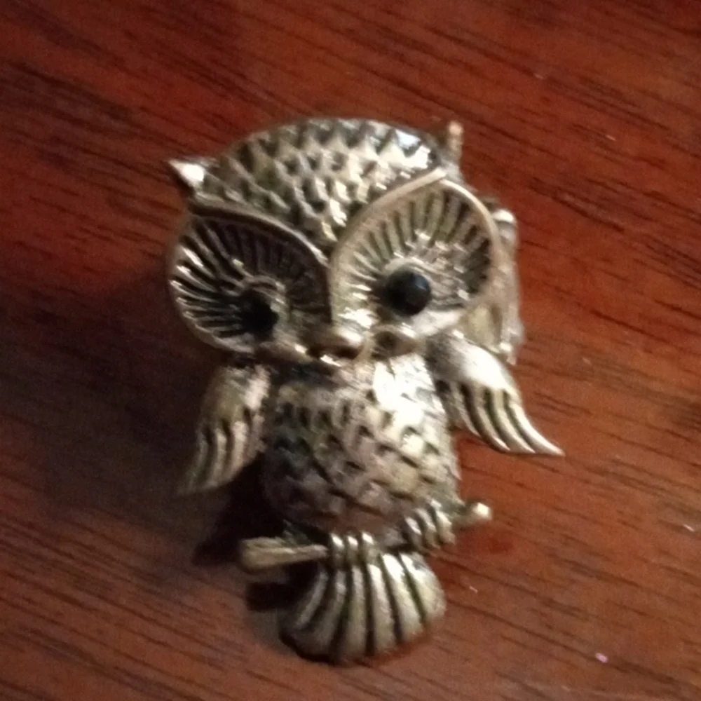 Owl ring stretch band women's OS - Picture 1 of 2